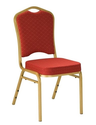 krzesło bankietowe vip czerwone